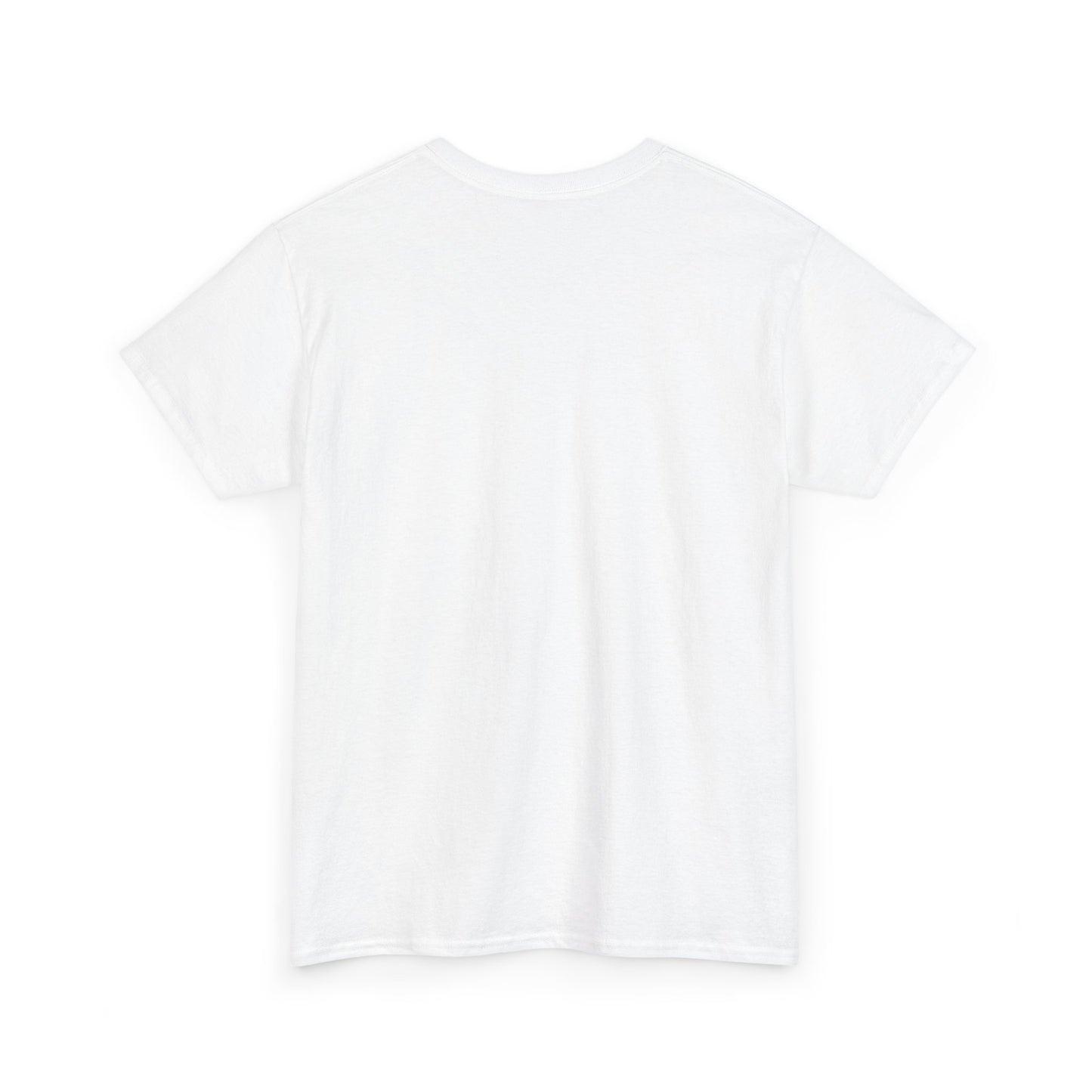 Retro Pixel Art Unisex Heavy Cotton Tee - 'MOO' Design