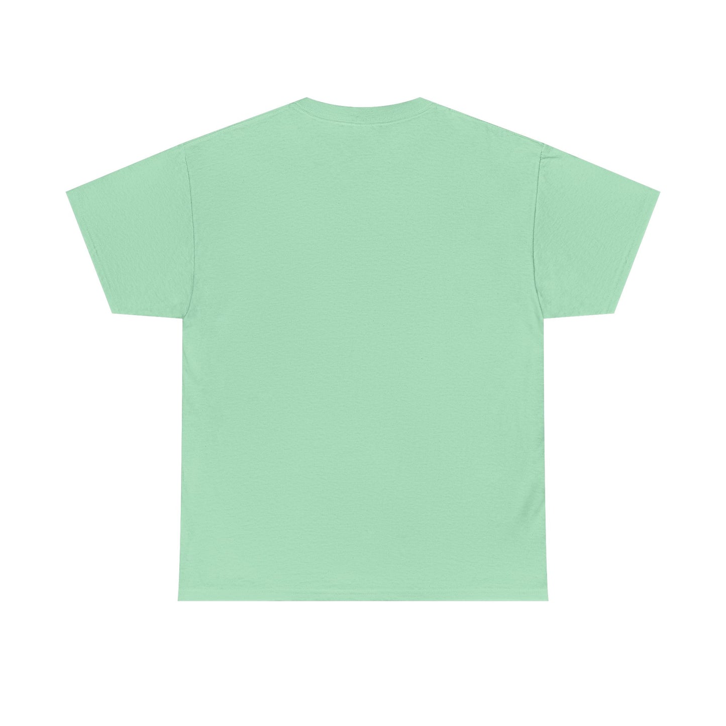 Retro Pixel Art Unisex Heavy Cotton Tee - 'MOO' Design